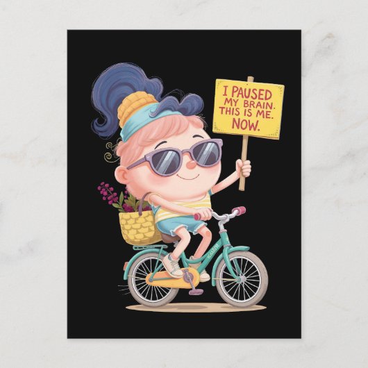 Brein op pauze: dit ben ik! Nu Briefkaart (Voorkant)