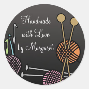 Breinaalden haaknaden garen cadeau labels