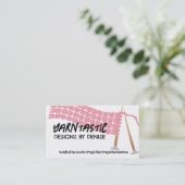 Breinaalden sjaal olijfbruine visitekaartjes (Staand voorkant)