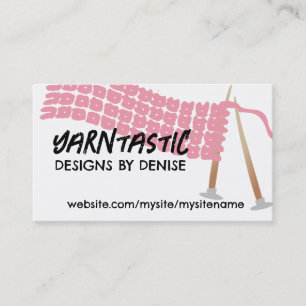 Breinaalden sjaal olijfbruine visitekaartjes