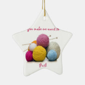 breinige humor keramisch ornament (Rechts)