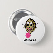 breinoot ronde button 5,7 cm (Voorkant /achterkant)