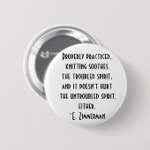 breinquote ronde button 5,7 cm (Voorkant /achterkant)