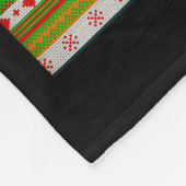 Breipatronen voor rendieren en kerstbomen fleece deken (Hoek)