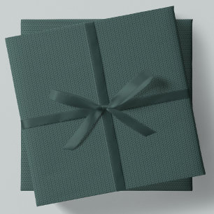 Breipatroon eenvoudig donkergroen Kerstvakantie Inpakpapier Vel