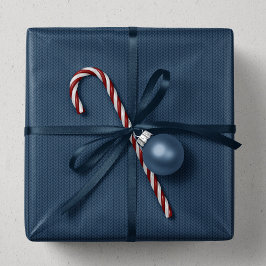 Breipatroon eenvoudig marine Kerstvakantie Cadeaupapier