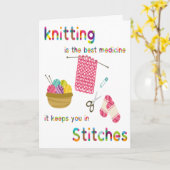 Breiprikkaart Kaart (Gele Bloem)