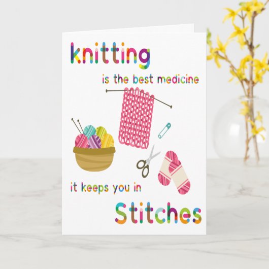 Breiprikkaart Kaart (Gele Bloem)