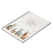 Breiprojecten Alpaca's Notitieboek (Linkerzijde)