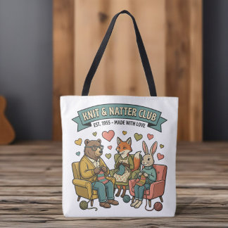 Breiprojectentas en boodschappentas tote bag