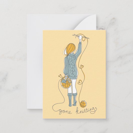 Breisterkte Verslaafde Notitiekaartje (Voorkant)