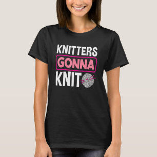 Breisters gaan breien Naaien Haken Quilten Naaien T-shirt