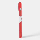 Breistijl Esdoornblad Breimotief iPhone Hoesje (Linkerkant)