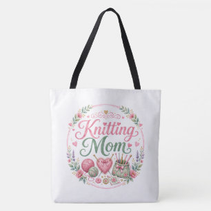 Breitas voor breiende moeder tote bag