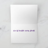 Breith sona Co-Là dhut! Schotse Gaëlische Feestdagen Kaart (Binnen)