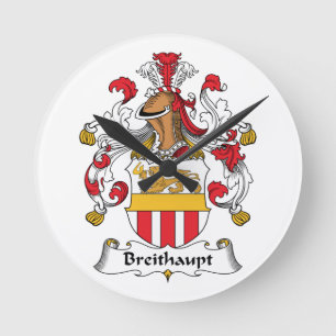 Breithaupt Family Crest Ronde Klok