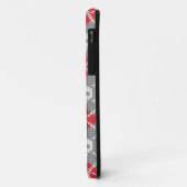 Breittenpatroon met schedels Case-Mate iPhone case (Achterkant/links)