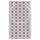 Breittenpatroon met schedels klein cadeauzakje (Achterkant)