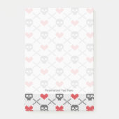 Breittenpatroon met schedels post-it® notes (Voorkant)