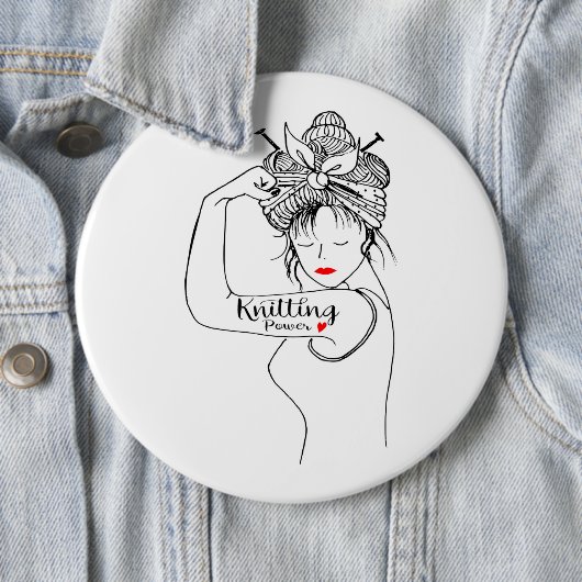 breivermogen ronde button 6,0 cm (In situ)