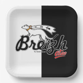 Breizh Atao Papieren Bordje