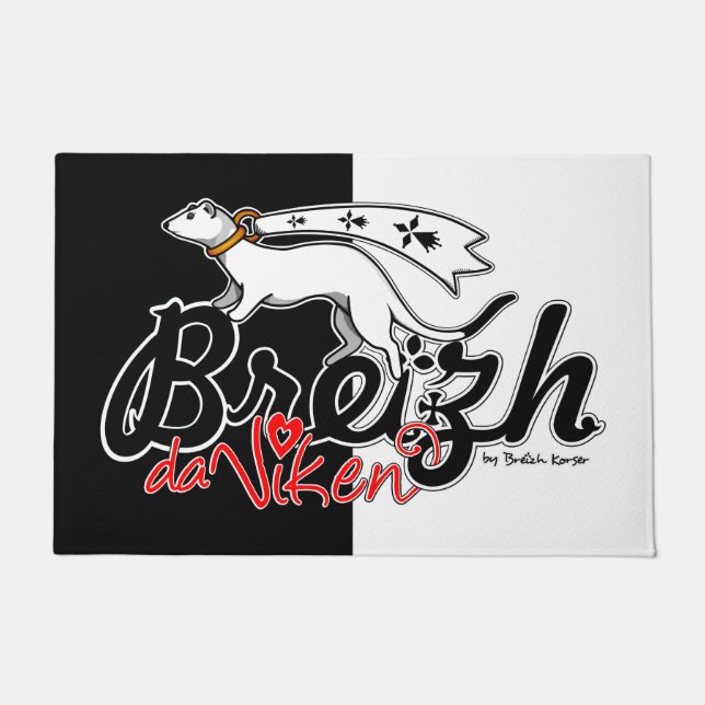 Breizh da viken (Bretagne voor altijd) Deurmat (Voorkant)