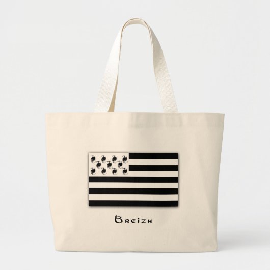 Breizh Grote Tote Bag (Voorkant)