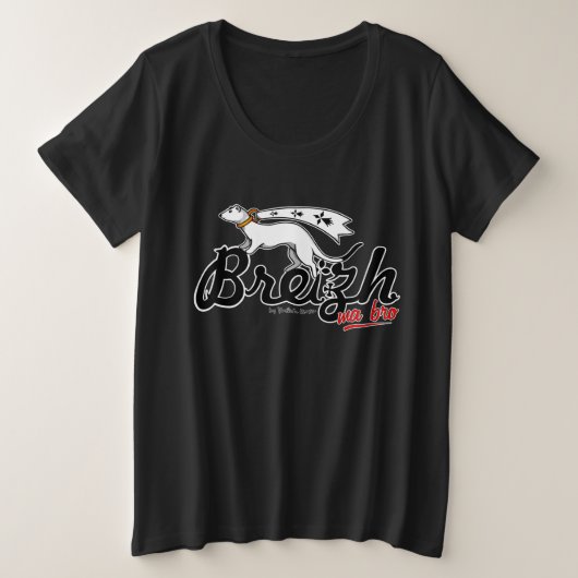 Breizh ma bro grote maat t-shirt (Design voorkant)