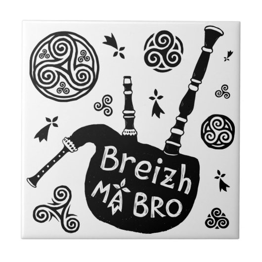 Breizh ma Bro Tegeltje (Voorkant)