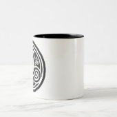 Breizh trisĭ tweekleurige koffiemok (Center)