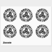 Breizh Triskel Ronde Sticker (Vel)