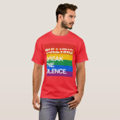 BREK DE SILENTIE OP BULLYING T-SHIRT (Voorkant volledig)