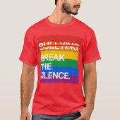 BREK DE SILENTIE OP BULLYING T-SHIRT (Voorkant)
