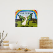 BREK DE STROPDASSEN DIE U POSTER BINDEN (Keuken)