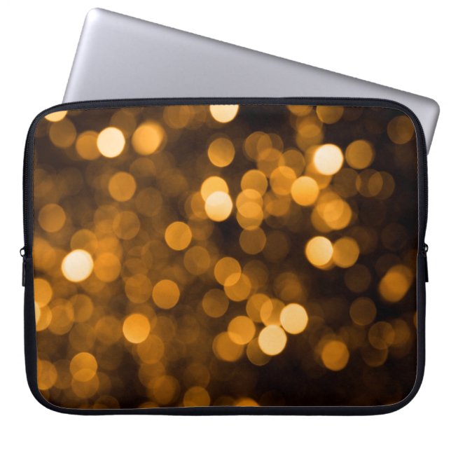 Breke textuur licht heldere kleur laptop sleeve (Voorkant)