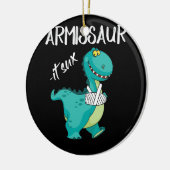 Breken arm dinosaur it sux keramisch ornament (Links)