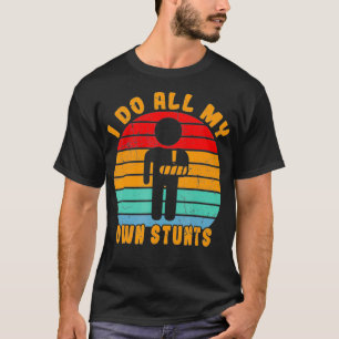 Breken arm hand wrist elleboogletsel komt snel goe t-shirt