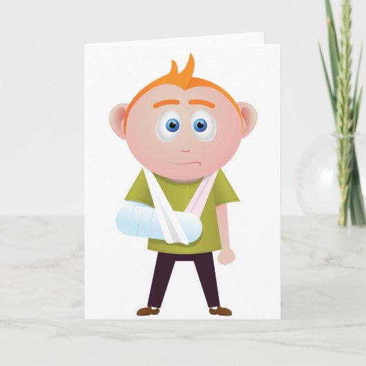 Breken Arm Kaart (Voorkant)