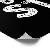 Breken arm - met de hand gewekte olifantenletsel k poster (Hoek)