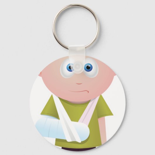 Breken Arm Sleutelhanger (Voorkant)