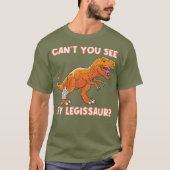 Breken been Cute Dino Bone Letsels Dinosaur T-shirt (Voorkant)