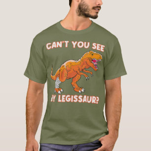 Breken been Cute Dino Bone Letsels Dinosaur T-shirt