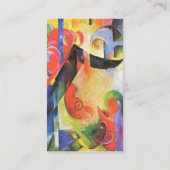 Breken Formulieren van Franz Marc o.b.a. Zerbroche Visitekaartje (Achterkant)
