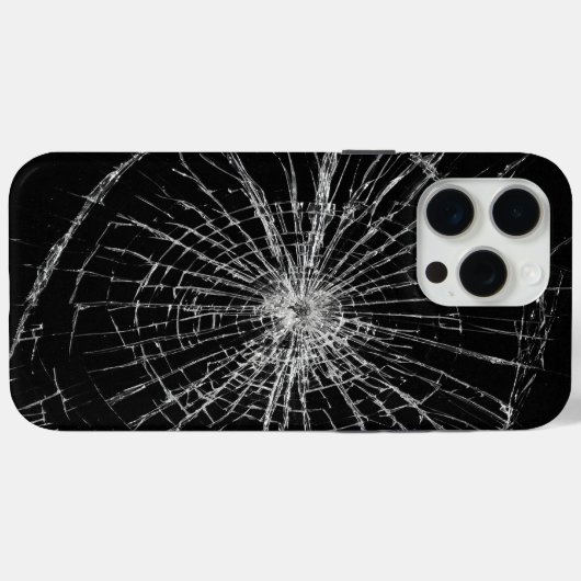 Breken glas Case-Mate iPhone case (Achterkant (horizontaal))