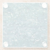Breken glas glazen onderzetter (Achterkant)
