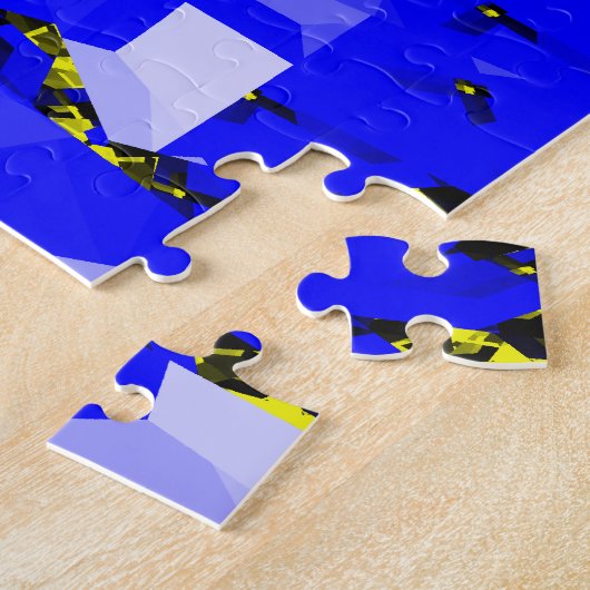 Breken glas legpuzzel (Zijkant)