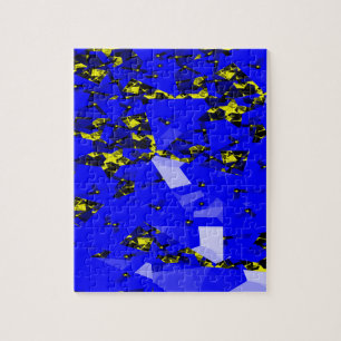 Breken glas legpuzzel