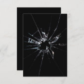 Breken glas nr. 1 aankondiging (Voorkant / Achterkant)