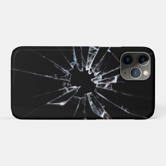 Breken glas nr. 1 Case-Mate iPhone case (Achterkant (horizontaal))