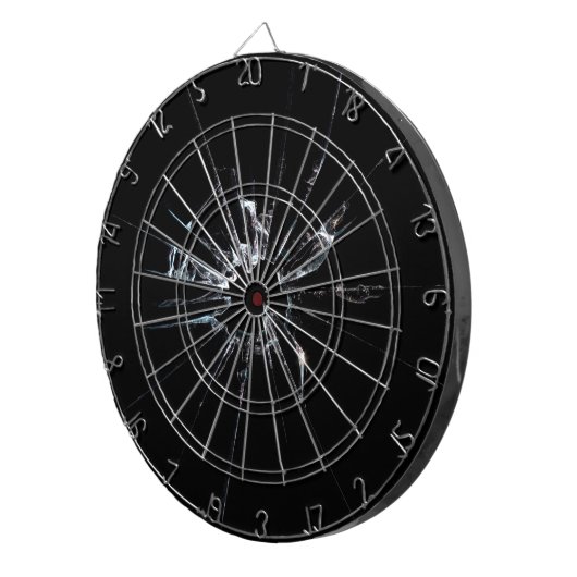 Breken glas nr. 1 dartbord (Voorkant Rechts)